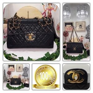 CHANEL 34 JUMBO FLAP BAG!